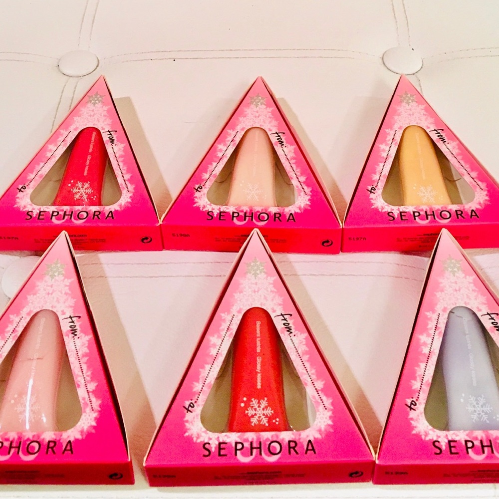 NWT Collection Of 6 Sephora “Gift-A-Gloss’s”.